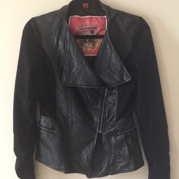 Collection B Jackets & Blazers - Nordstrom vegan leather jacket size small